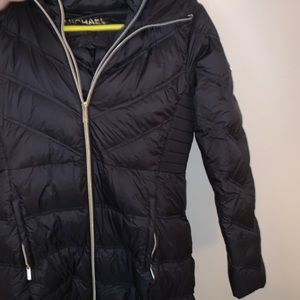 Michael Kors black puffer winter coat